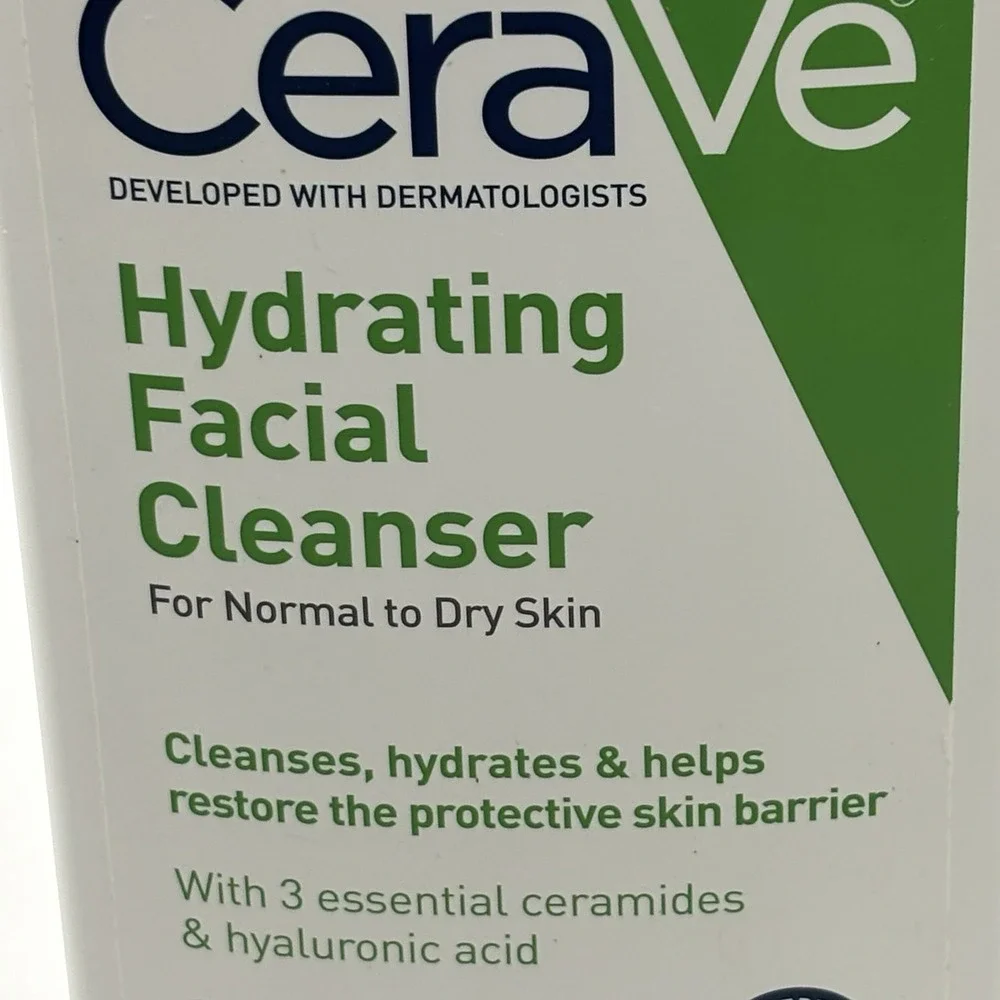 CeraVe Hydrating Facial Cleanser Daily Hydrating for Normal to Dry Skin 16 fl oz